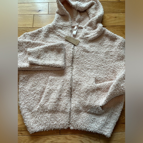 Pink SKIMS zip hoodie - Picture 3 of 4